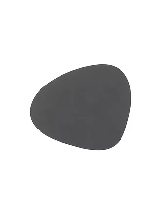 LIND DNA | Posavasos de vidrio 11x13cm CURVE Rojo | grau